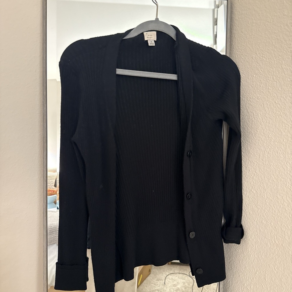 a new day Black Knit Cardigan